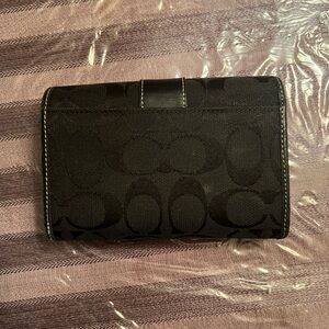 Coach Black Wallet
